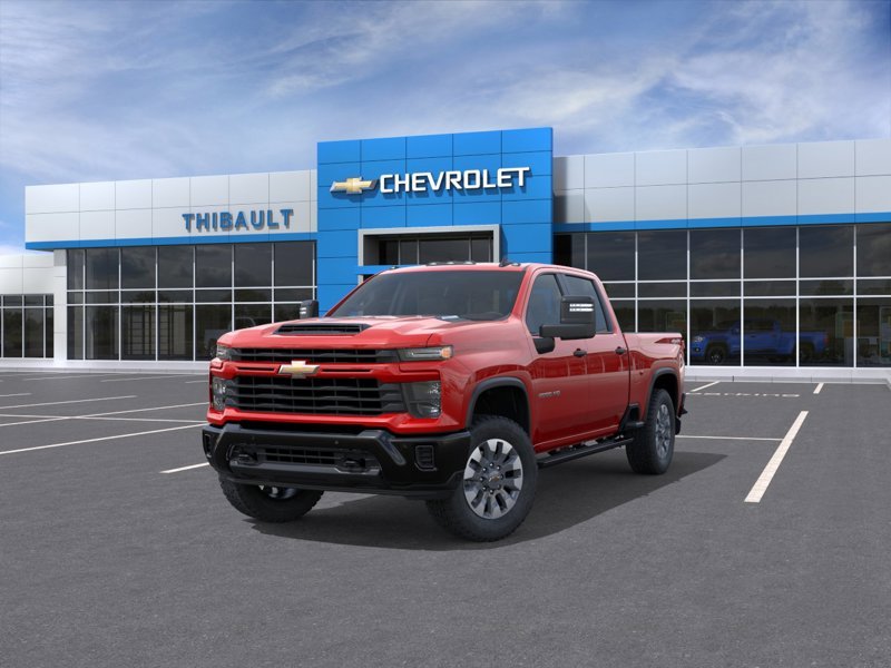 2026 CHEVROLET SILVERADO 2500HD Custom cabine multiplace 4RM 159 po Red Sherbrooke - photo #7
