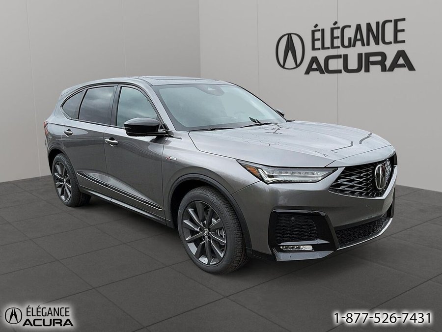 2026 ACURA MDX A-SPEC Liquid Carbon Metallic