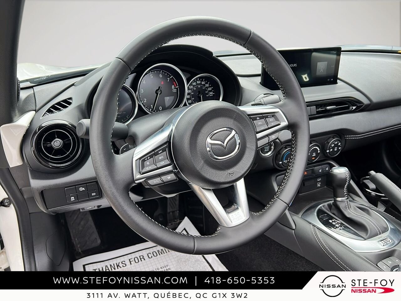 2025 Mazda MX-5 GS-P MIATA CLUB White Ste-Foy - photo #18