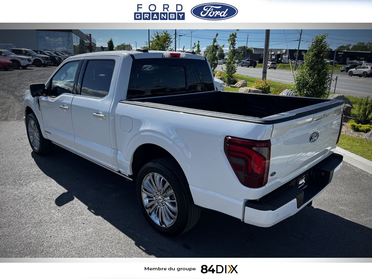 Ford F-150 2024 Blanc Granby - photo #9
