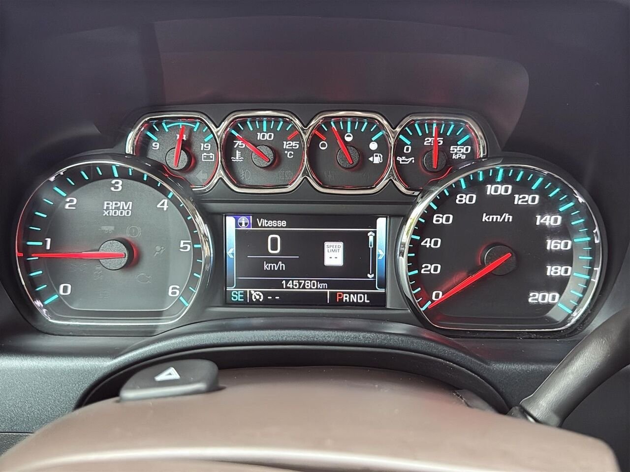 CHEVROLET SILVERADO 1500 4WD DOUBLE CAB UNKNOWN 2017 Noir Saint-Hyacinthe - photo #12