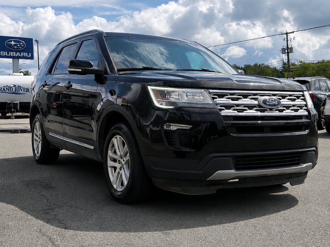 Ford Explorer XLT AWD 2018 Noir Granby - photo #8