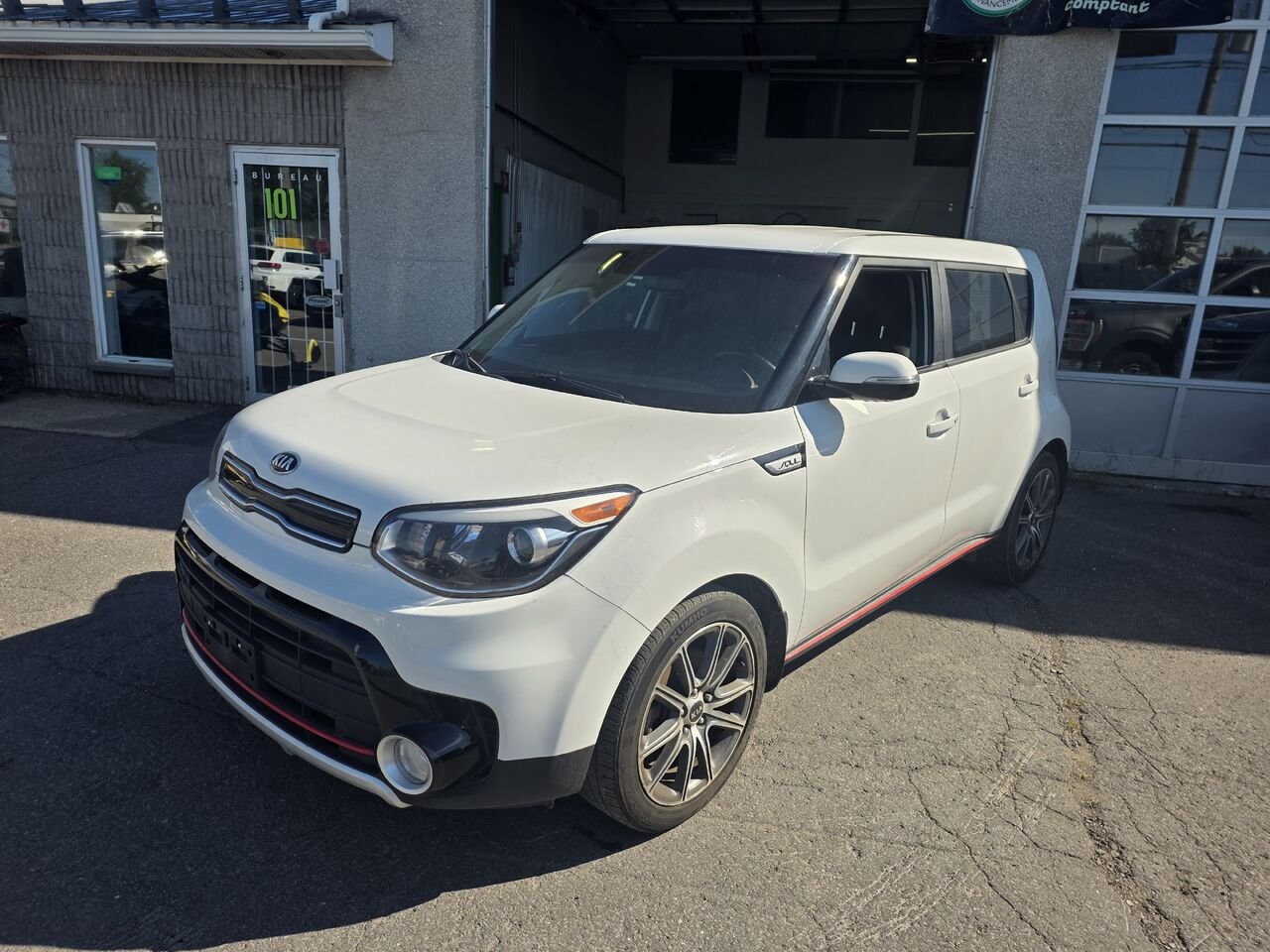 Kia Soul 2018 Blanc Longueuil, - photo #1