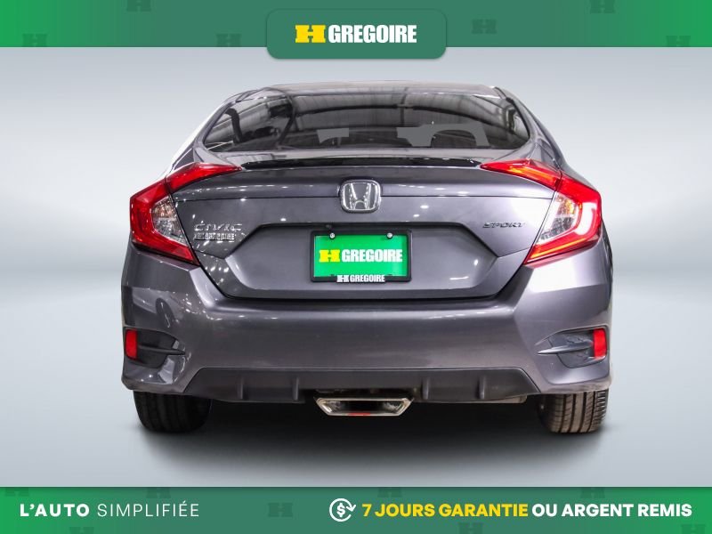 2019 Honda Civic Grey Blainville - photo #5