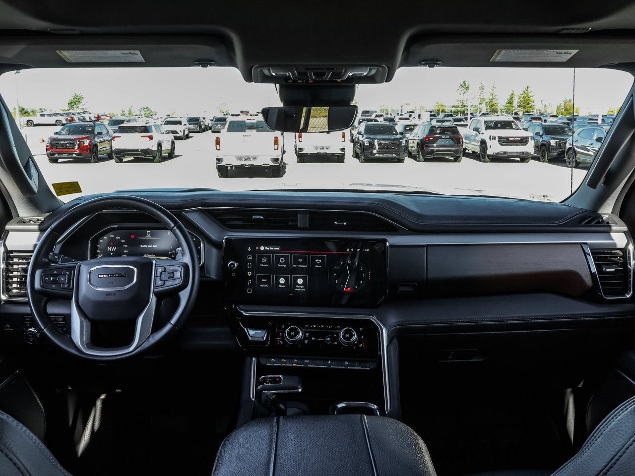 2025 GMC Sierra 1500 4WD Crew Cab 147 Denali Grey Sherwood Park - photo #16