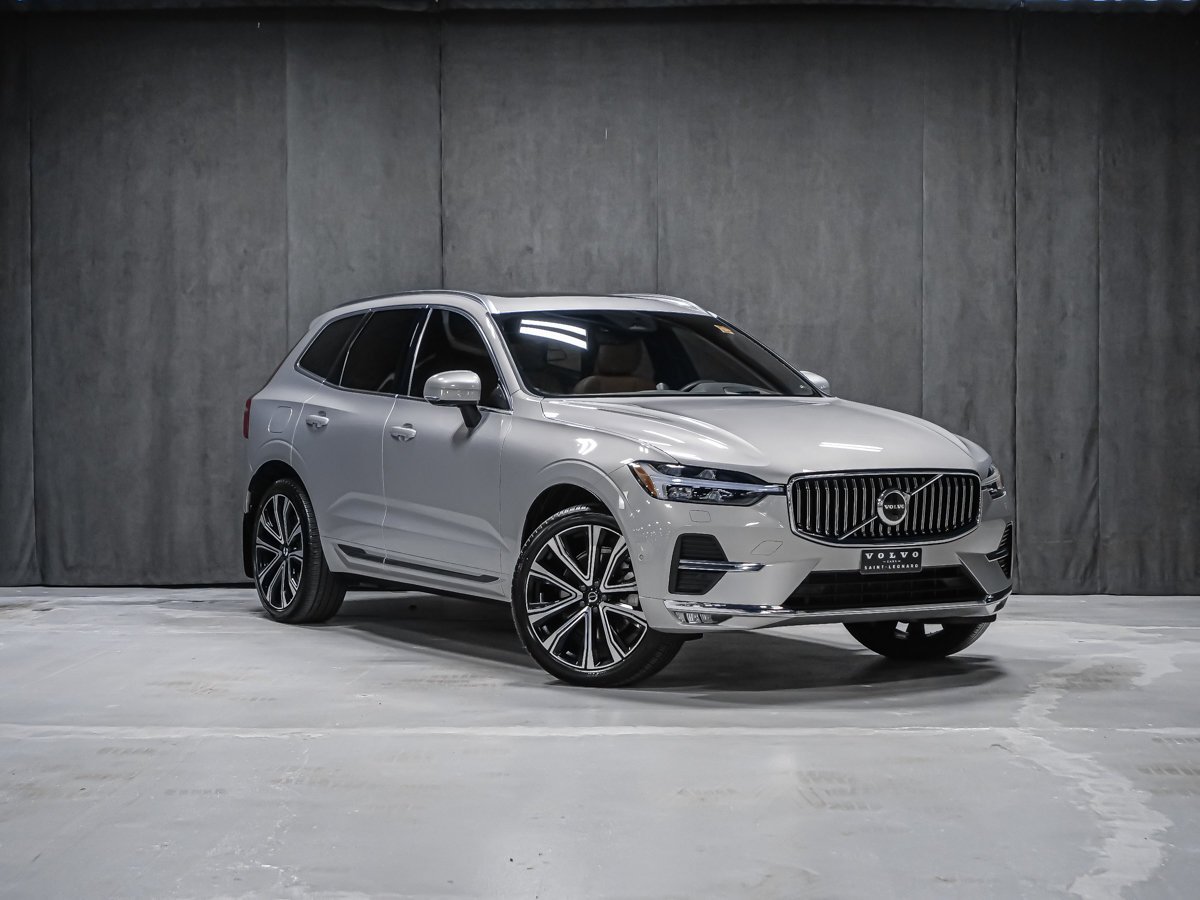 Volvo XC60 B6 ULTIMATE BRIGHT BOWERS WILKINS 2023 Argent Montréal - photo #1