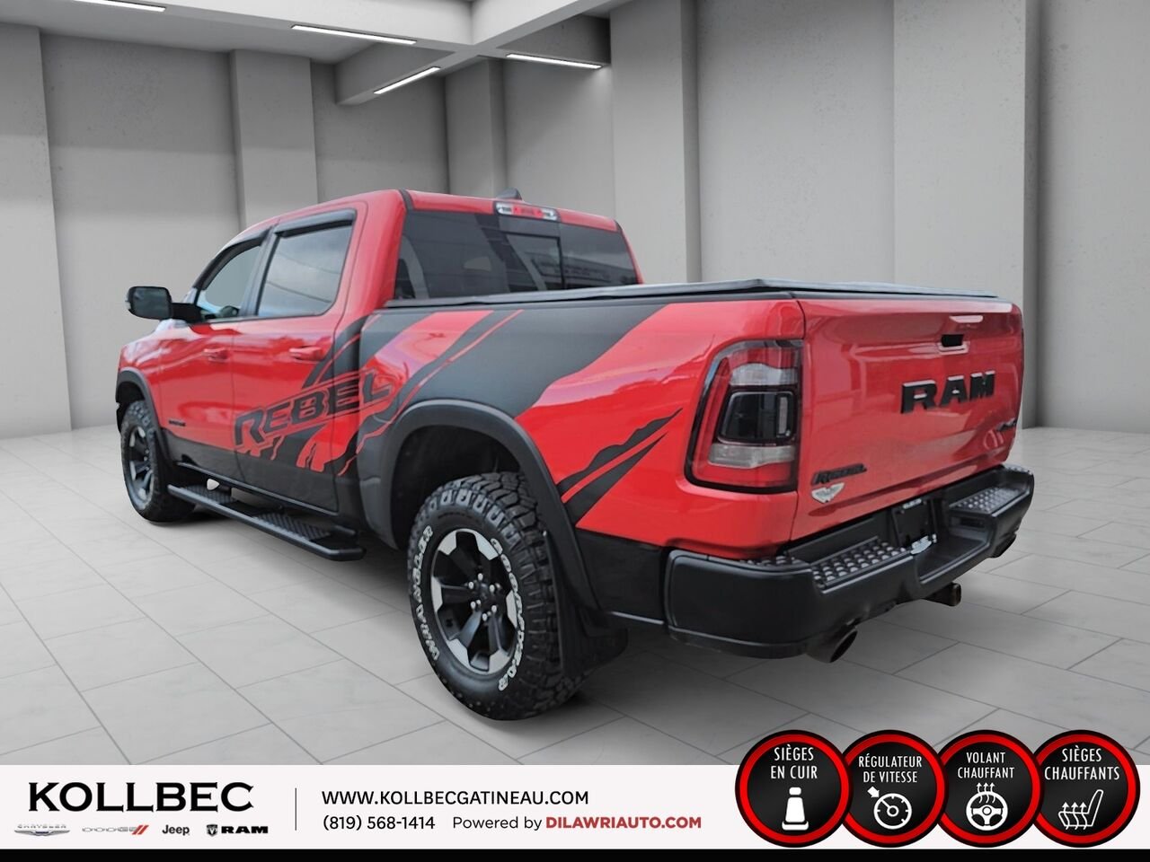 RAM 1500 Rebel GT Crewcab 4x4 2022 Rouge Ottawa & Gatineau - photo #18