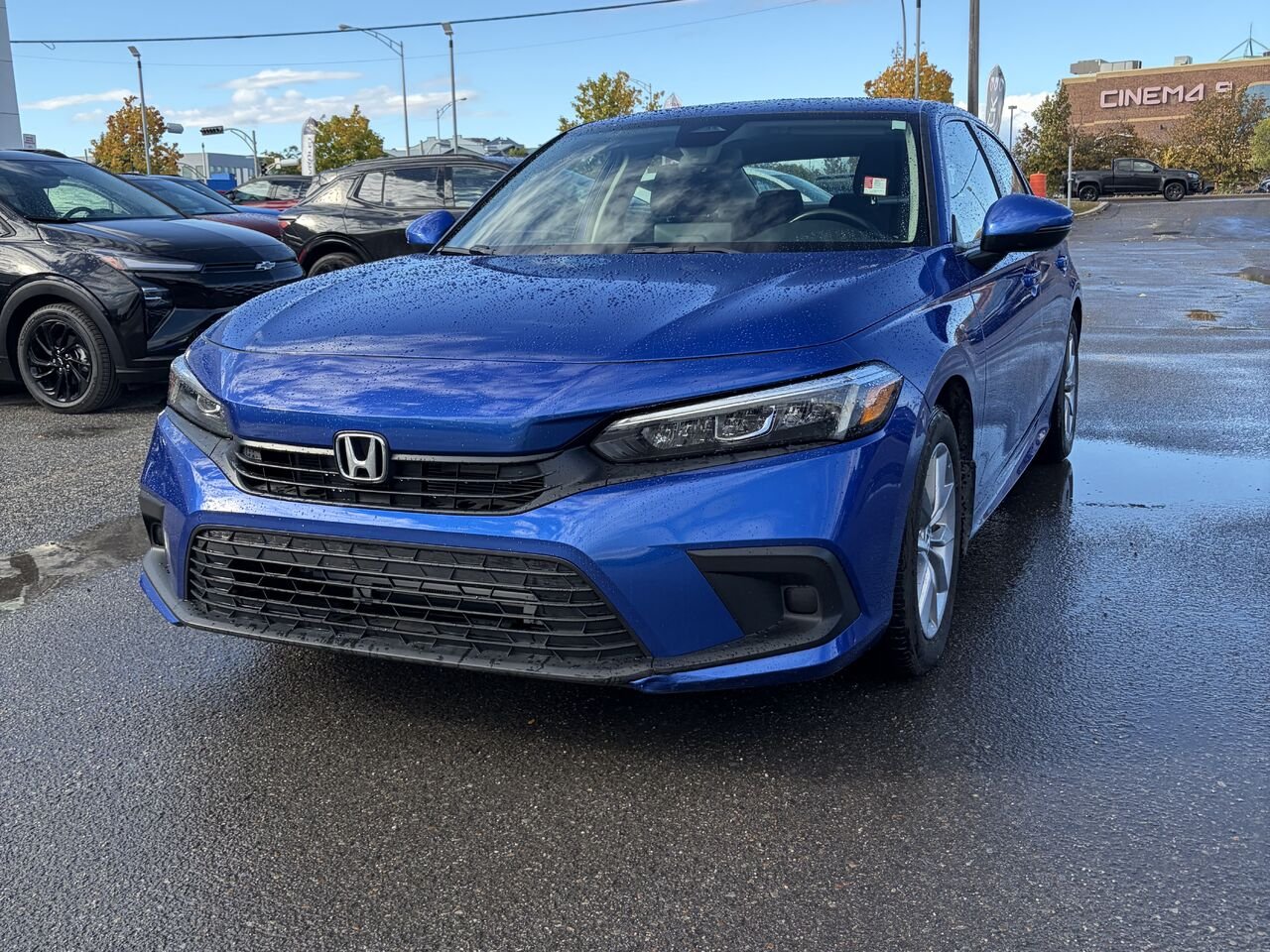 2022 HONDA CIVIC EX EX CVT Blue Gatineau - photo #0