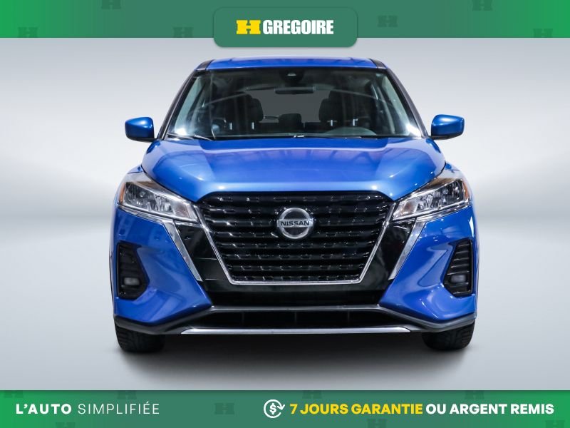 Nissan Kicks S AUTO AC GR ELEC CAM RECULE BLUETOOTH 2021 Bleu
