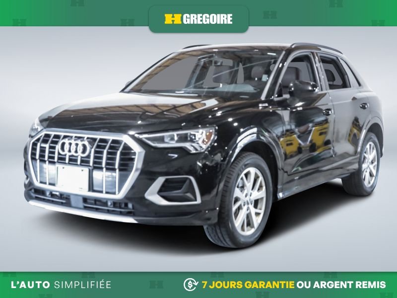 Audi Q3 821606 | Komfort AWD AUTO AC CUIR TOIT MAGS CAM RECULE 2019 Noir Laval - photo #2