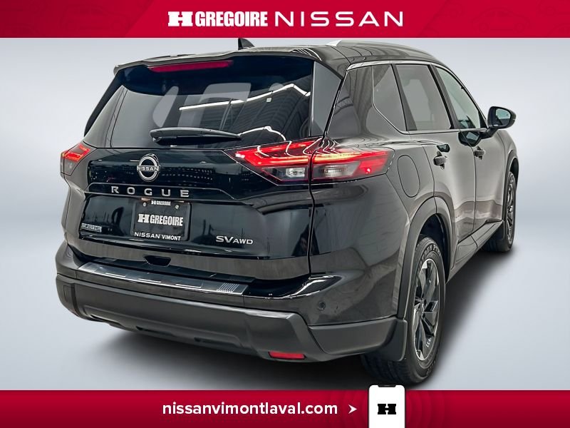 Nissan Rogue VM3569 | SV Moonroof AWD CARPLAY A PARTIR DE 2.99% 2024 Noir Laval - photo #5