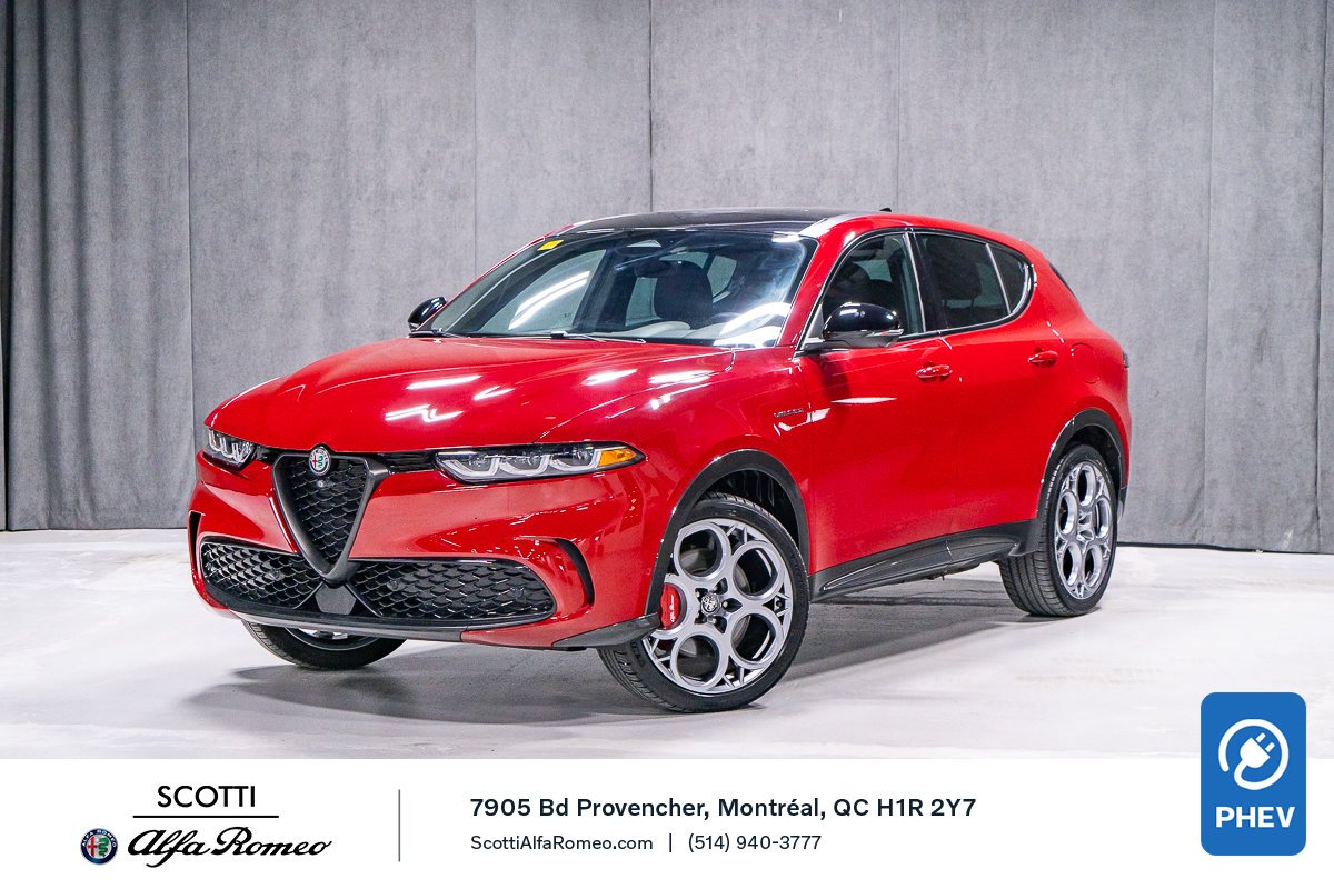 2024 Alfa Romeo Tonale VELOCE PHEV TOIT OUVRANT ACTIVE ASSIST Red Montreal - photo #0