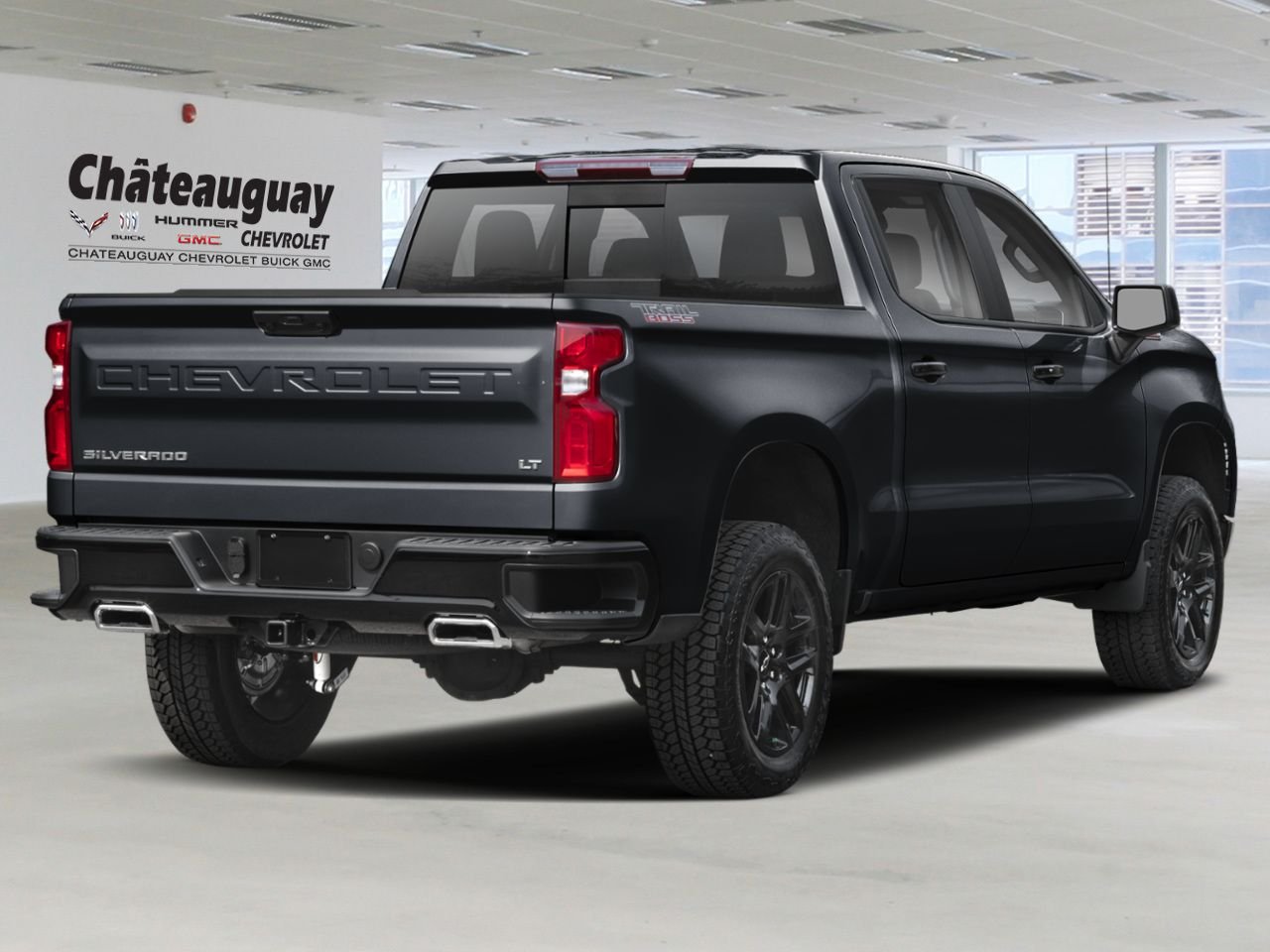 CHEVROLET Silverado 1500 LT Trail Boss cabine multiplace 4RM 147 po 2026 Noir Châteauguay - photo #2