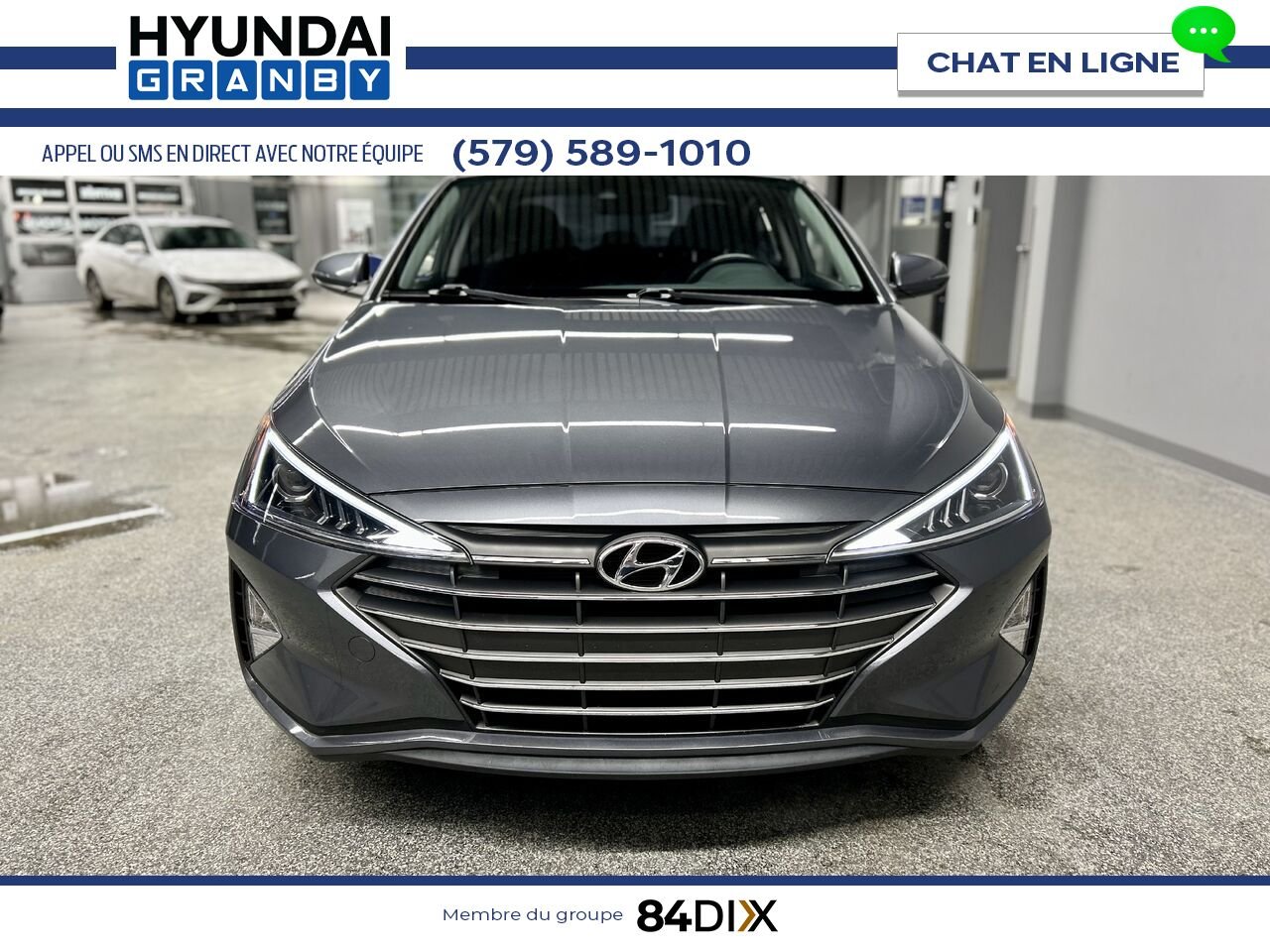 2020 Hyundai Elantra Grey Granby - photo #2