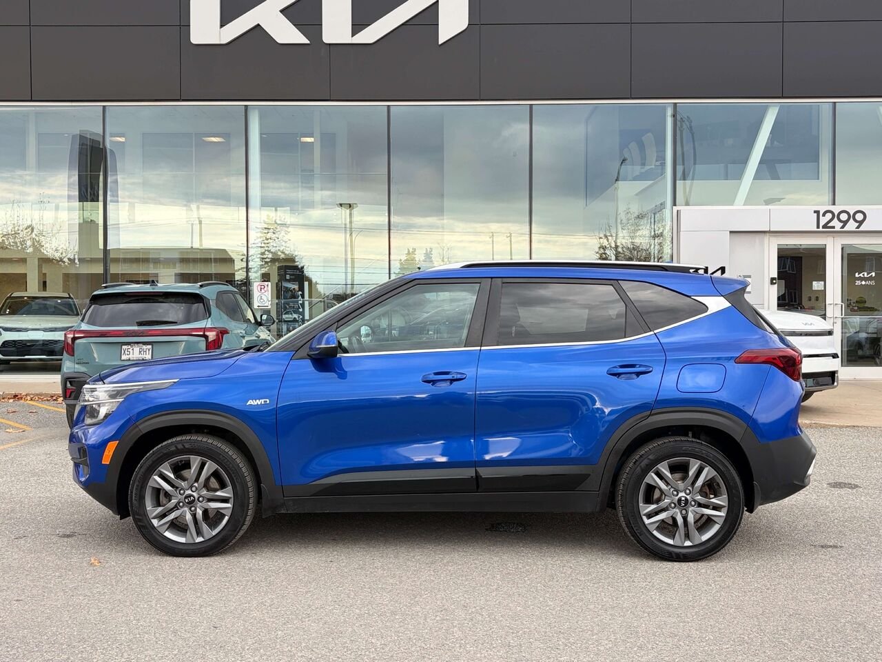 Kia Seltos 2021 Bleu Gatineau - photo #2
