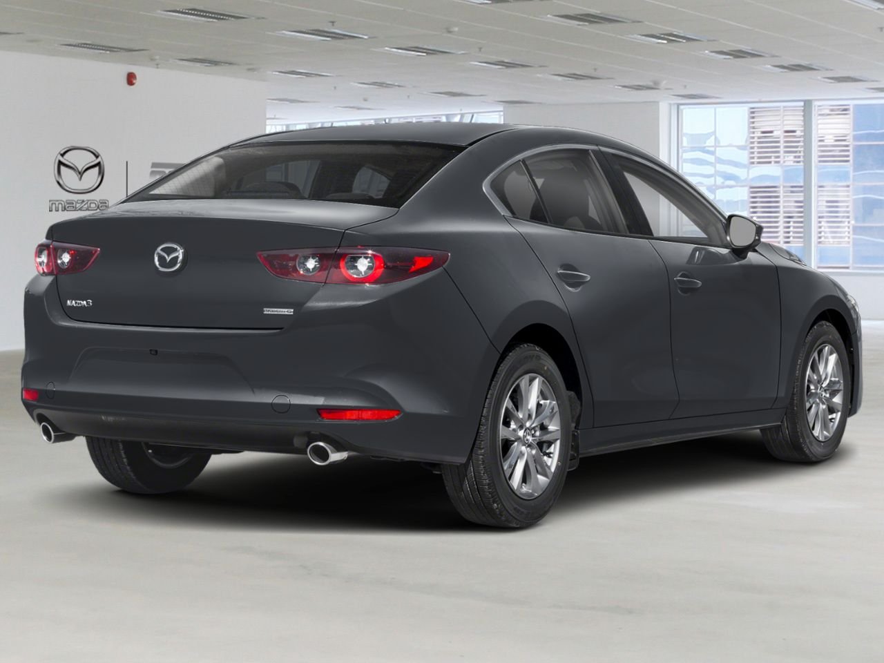 2026 MAZDA Mazda3 GX TA Jet Black Mica Gatineau - photo #1
