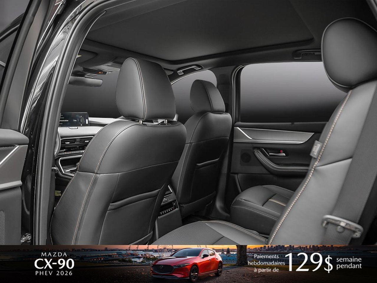 2026 Mazda CX-90 PHEV JM3KKDHA0T1401576 Jet Black Mica Mirabel - photo #20