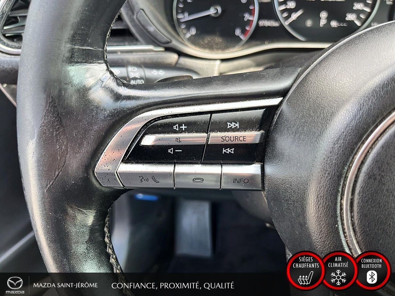 2023 Mazda CX-30 GT | CUIR | TOIT OUVRANT | NAVIGATION | AWD | CAMÉRA 360 Black Saint-Jérôme - photo #14