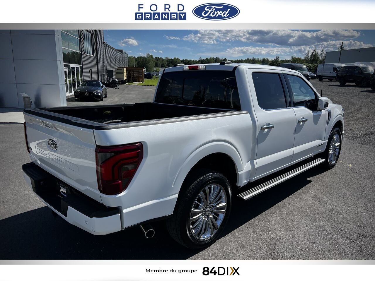 Ford F-150 2024 Blanc Granby - photo #4