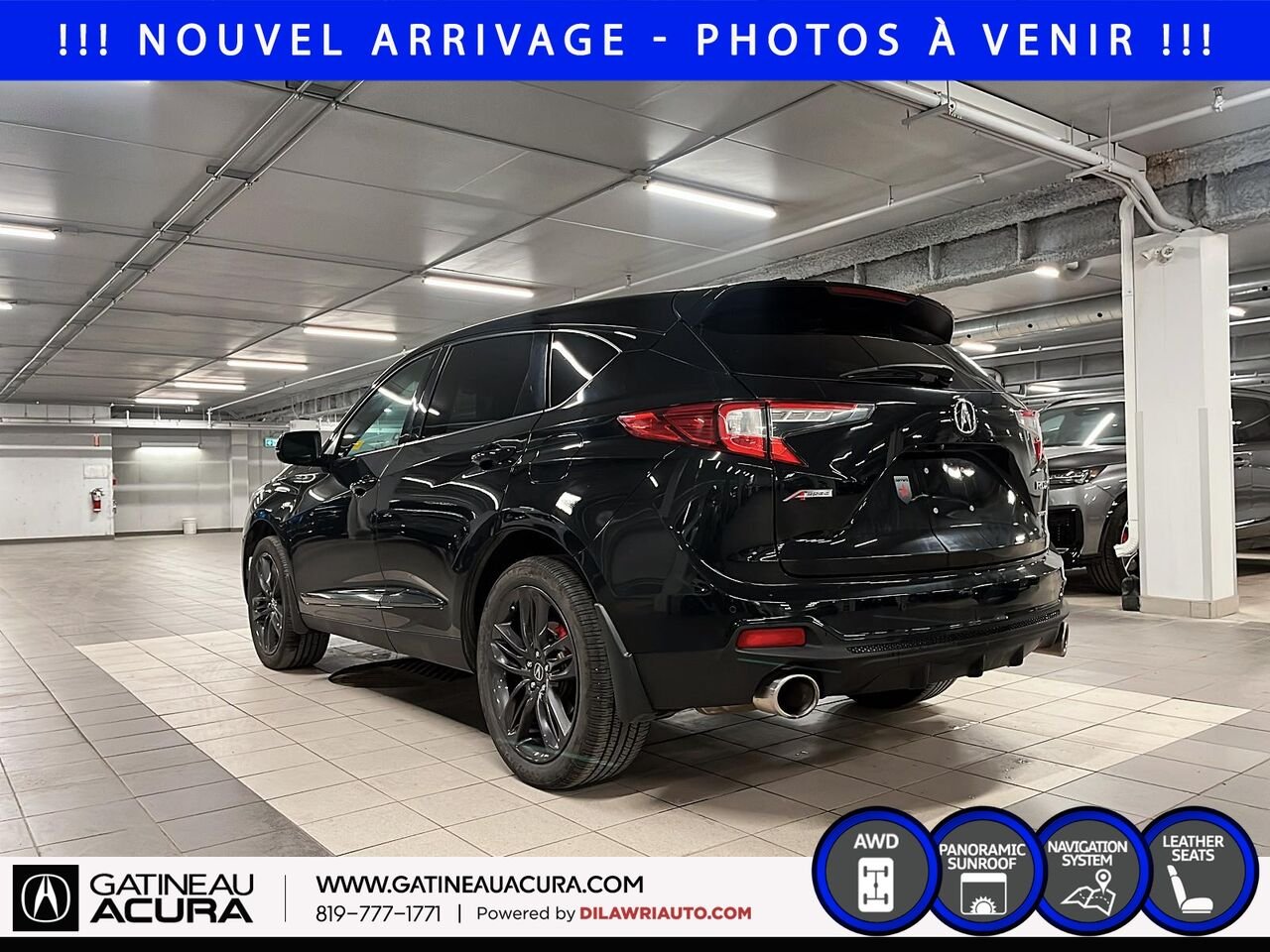 Acura RDX A-Spec SH-AWD 2021 Noir Gatineau - photo #7