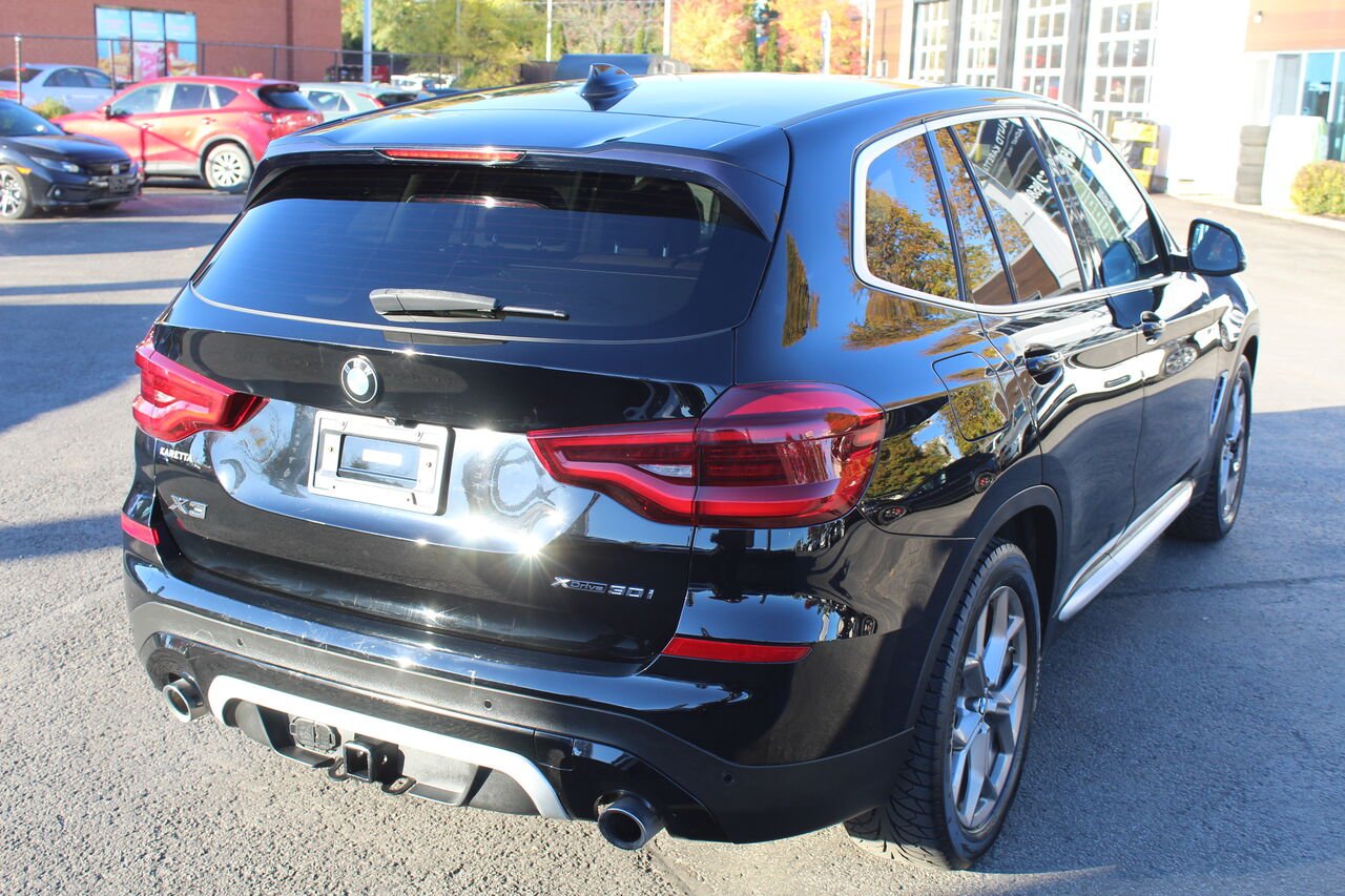 BMW X3 VIN: 5UXTY5C04M9G42268 2021 Noir Sainte-Rose - photo #3