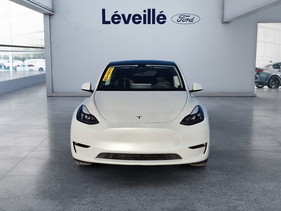 Tesla Model Y Longue autonomie AWD ** CARFAX CLEAN ** BAS KILO ** 2024 Blanc