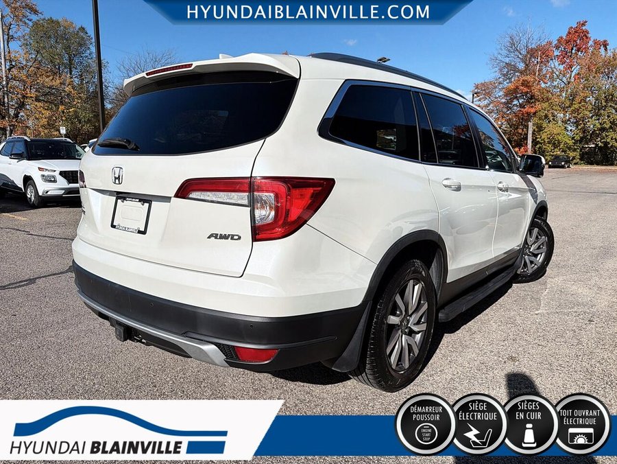 2019 Honda Pilot EX-L Navi Traction Intégrale White