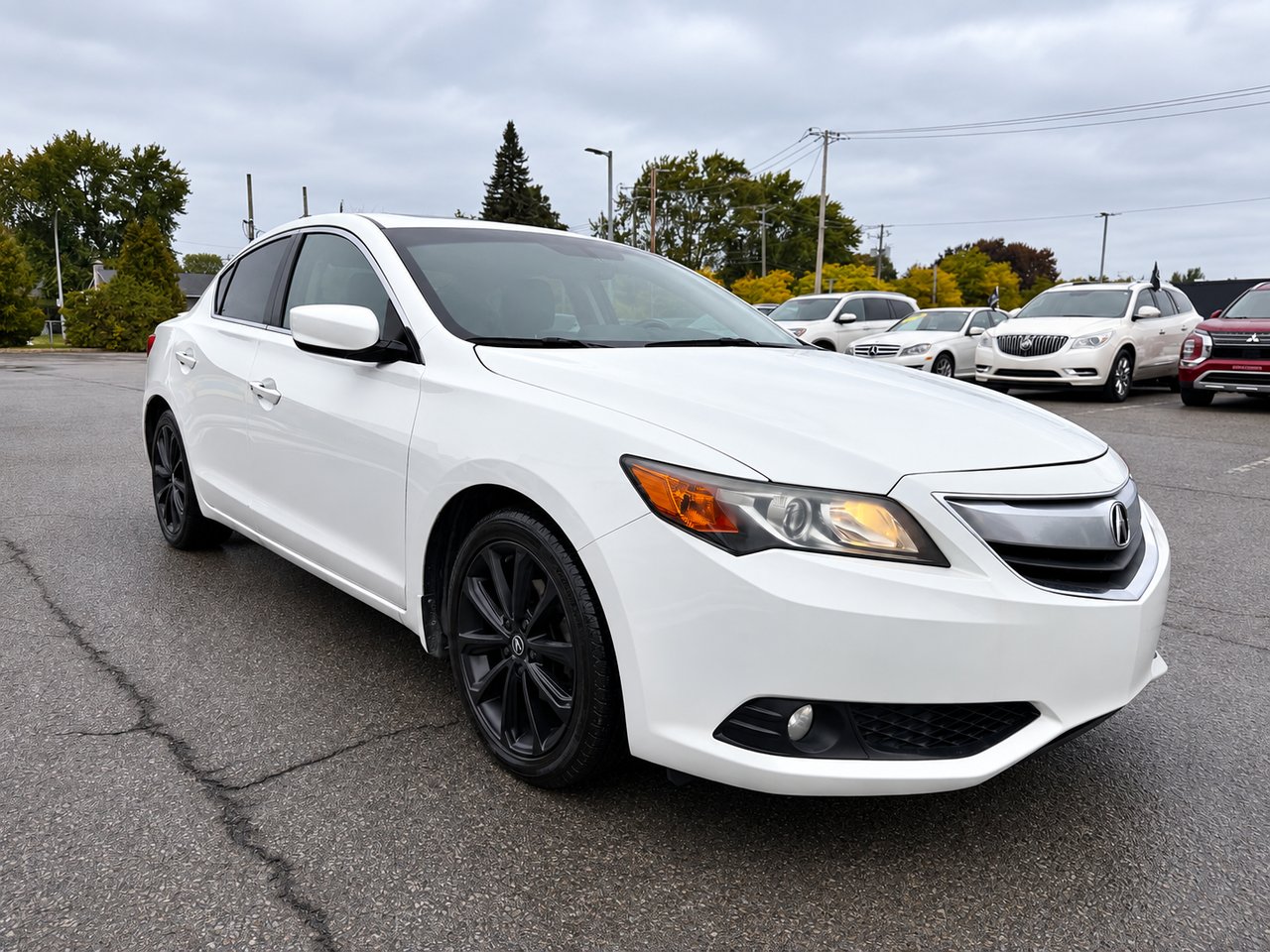 Acura ILX Premium 2014 Blanc Châteauguay - photo #3