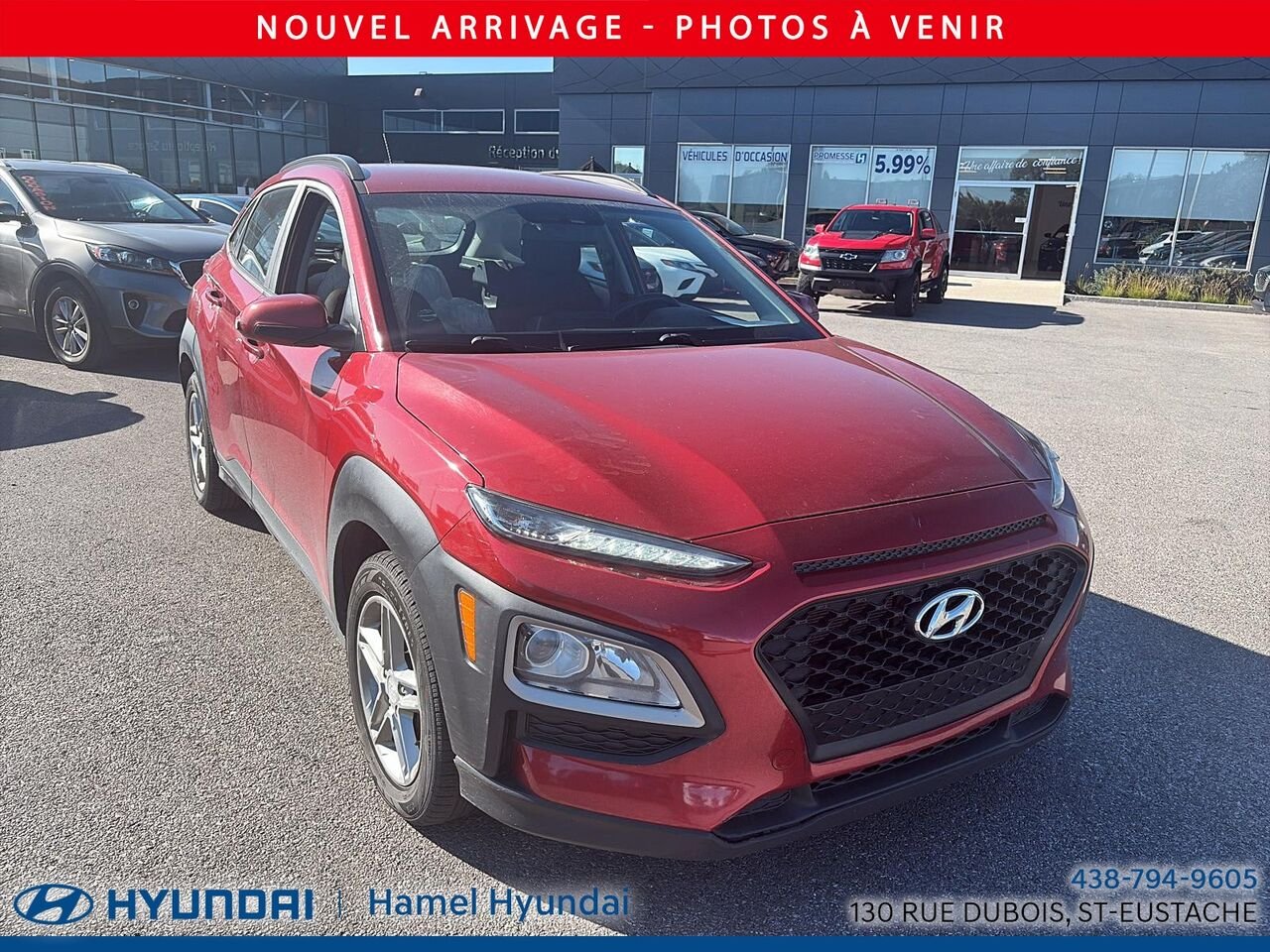 Hyundai Kona 2019 Rouge Saint-Eustache - photo #1