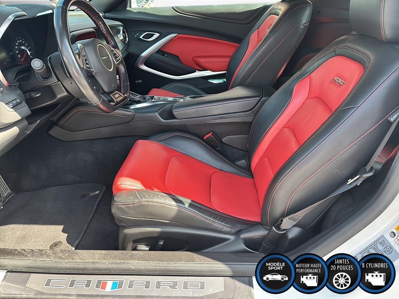 CHEVROLET CAMARO 2 SS CONVERTIBLE 2022 Blanc Saint-Hyacinthe - photo #10
