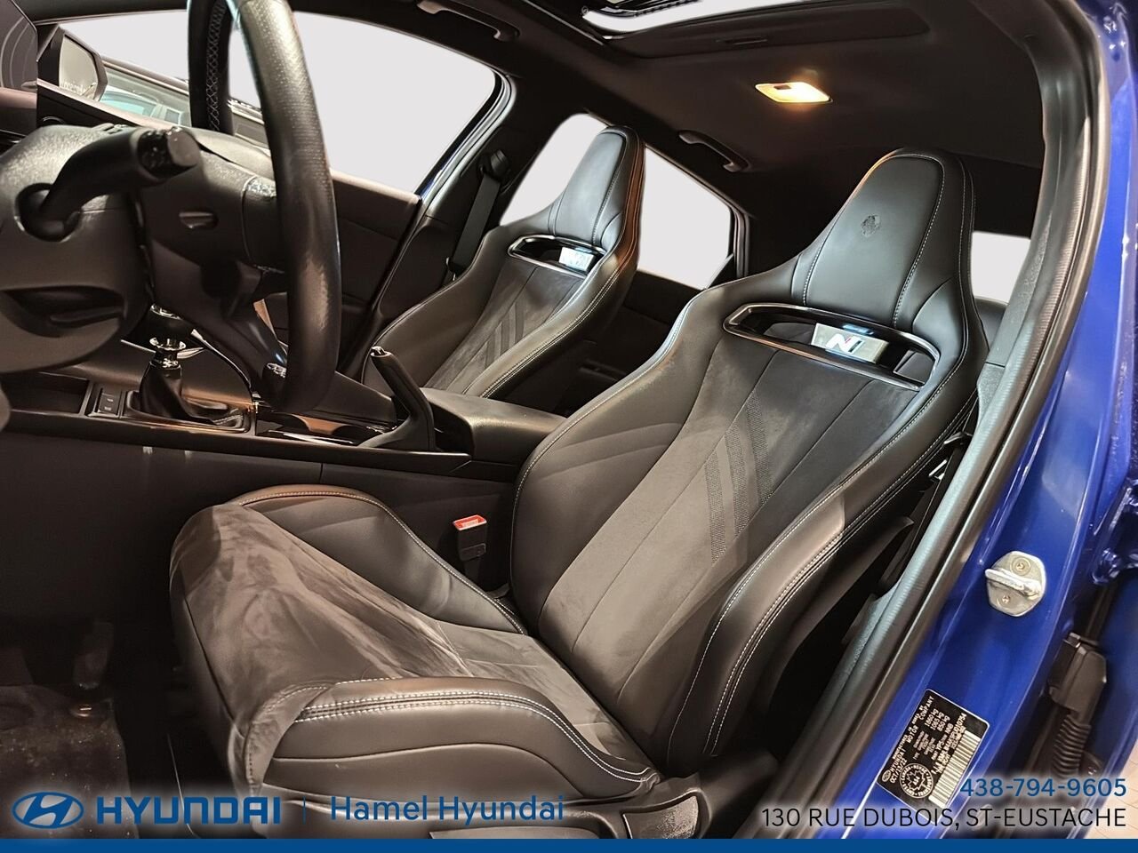 Hyundai Elantra N 2023 Bleu Saint-Eustache - photo #8
