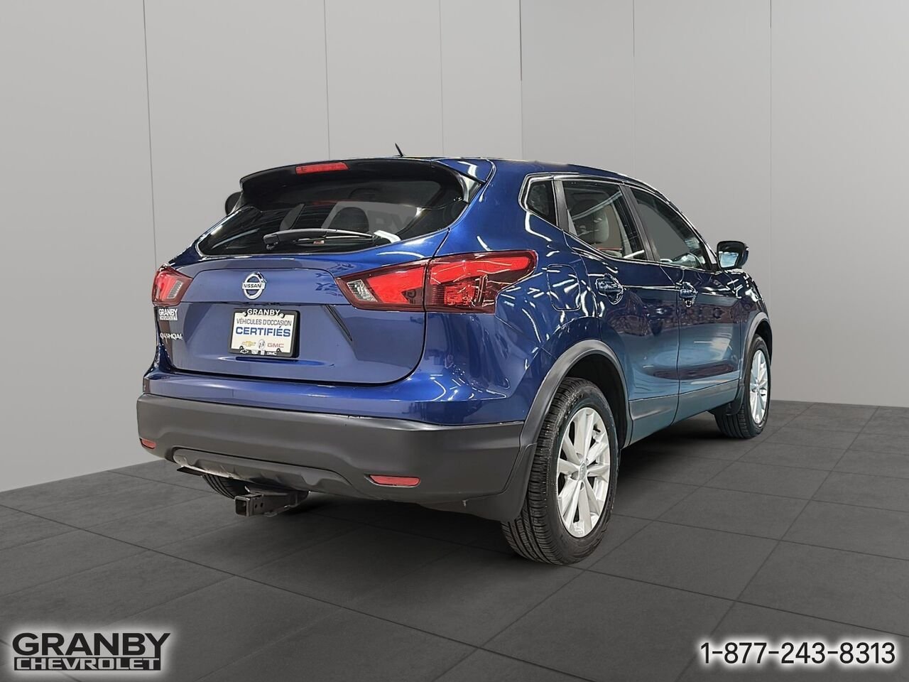 Nissan Qashqai S TA BM | 27-0058A 2018 Bleu Granby - photo #4