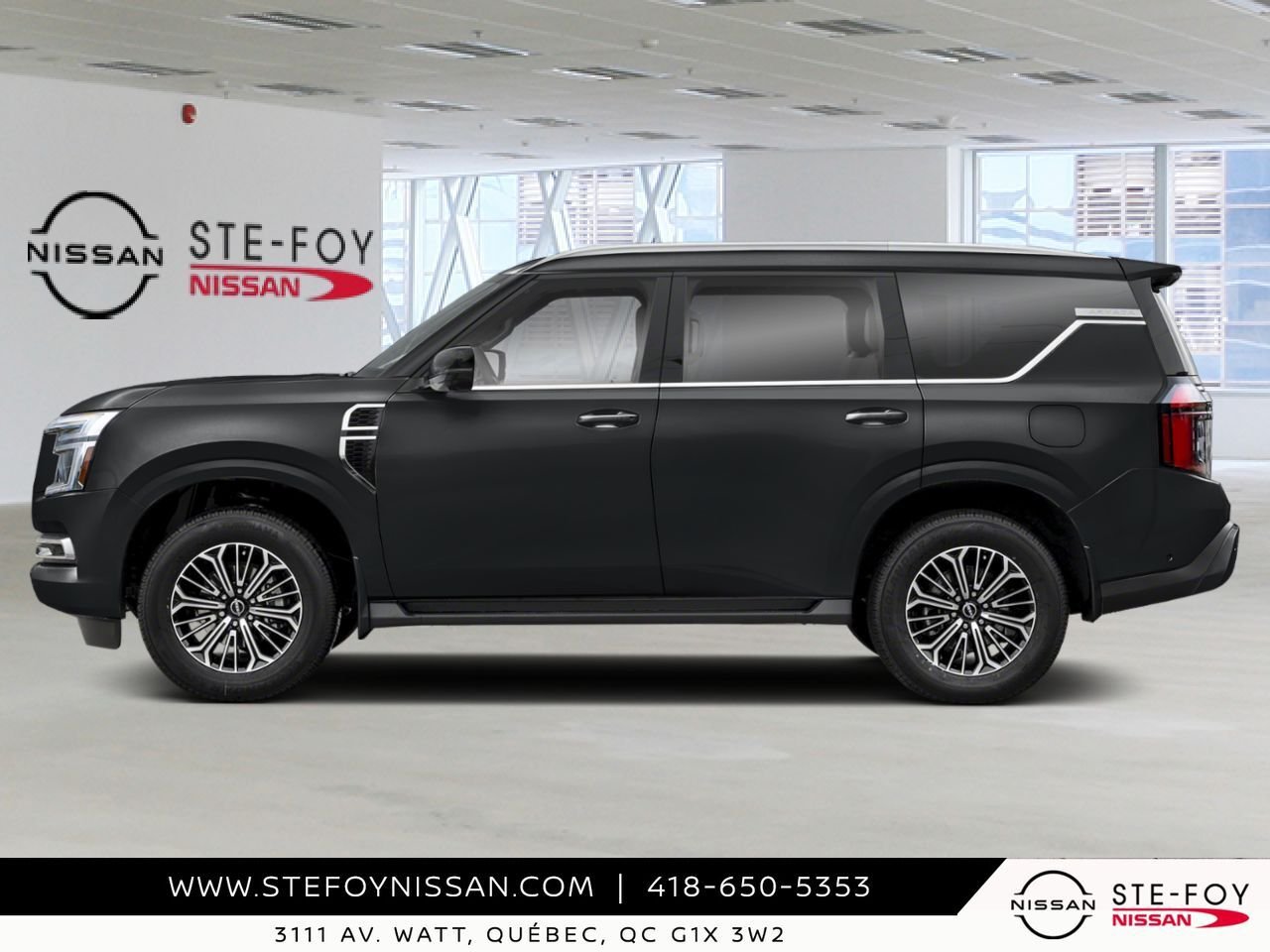 2027 NISSAN Armada Super Black Ste-Foy - photo #1
