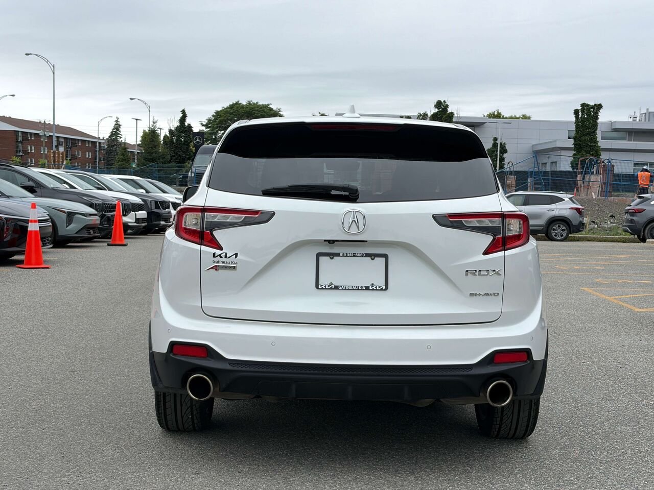 2021 Acura RDX White Gatineau - photo #4