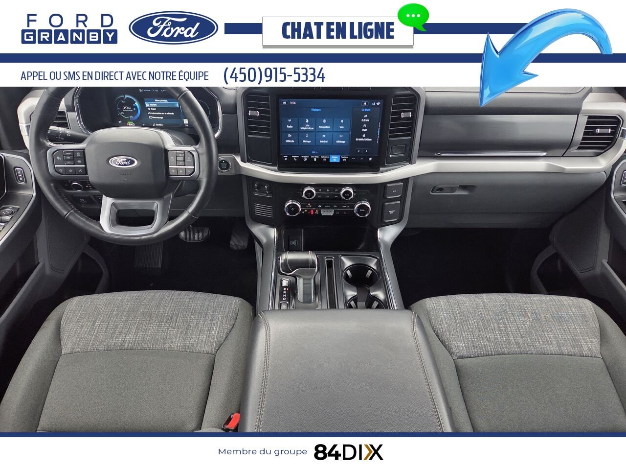 2023 Ford F-150 Lightning Black Granby - photo #8