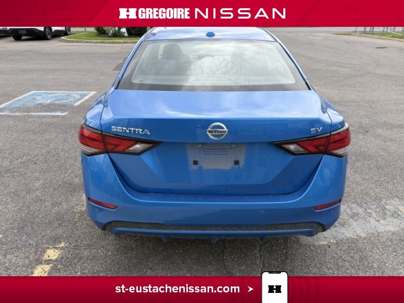 Nissan Sentra SR4808 | SV DEM. A DISTANCE SIEGES CHAUFFANTS APPLE CARPLAY 2021 Bleu Laval - photo #11