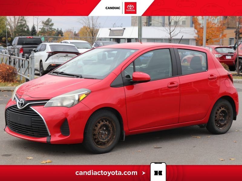 2015 Toyota Yaris Red Candiac - photo #4