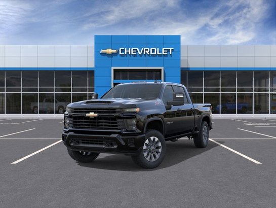 CHEVROLET Silverado 2500HD Custom cabine multiplace 4RM 159 po 2026 NOIR
