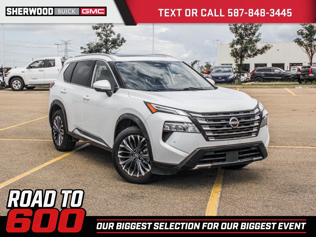 2024 Nissan Rogue AWD Platinum White Sherwood Park - photo #0
