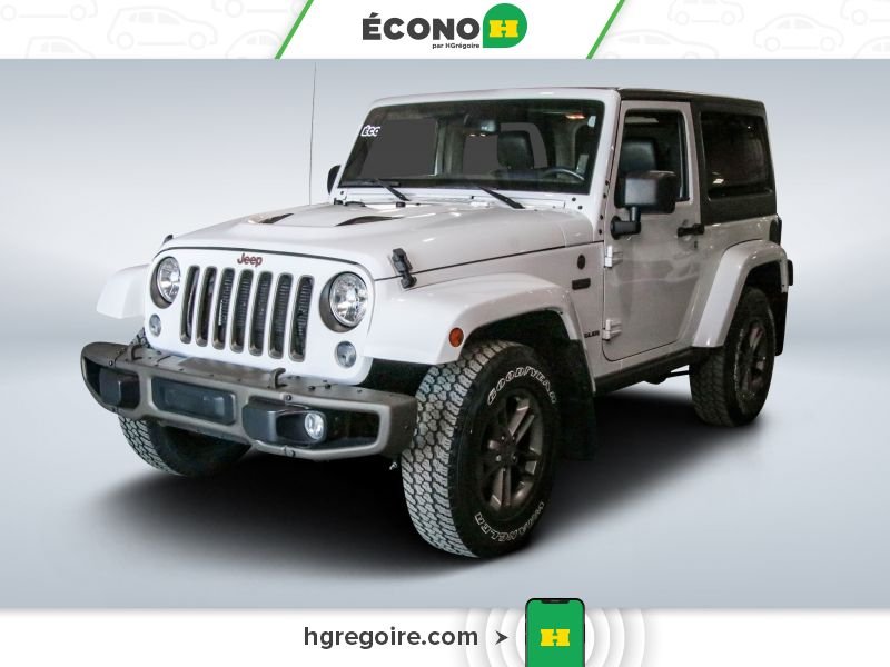 Jeep Wrangler 2016 2016 Blanc