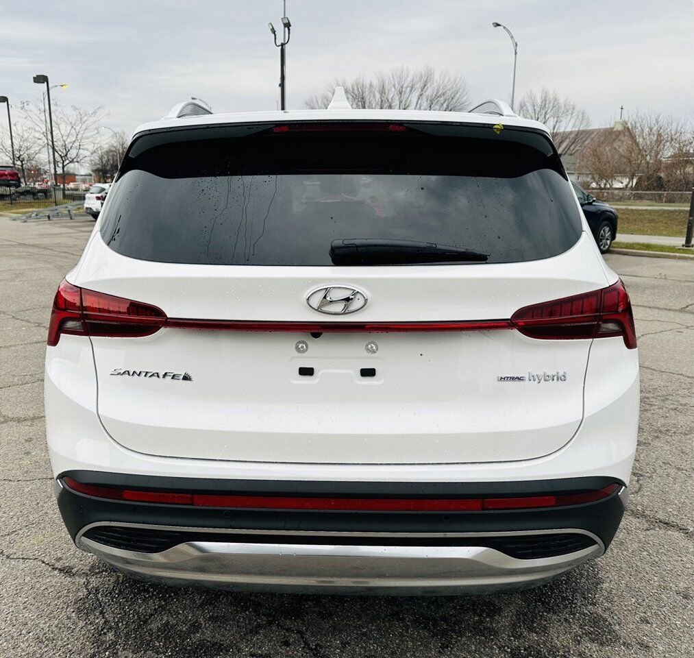 HYUNDAI Santa Fe 2023 Blanc à thématique Serenity Gatineau - photo #3