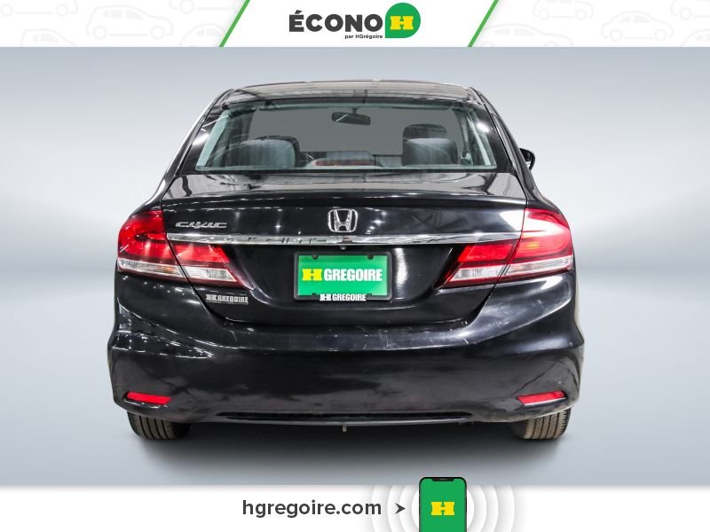 2015 Honda Civic Black Saint-Eustache - photo #5
