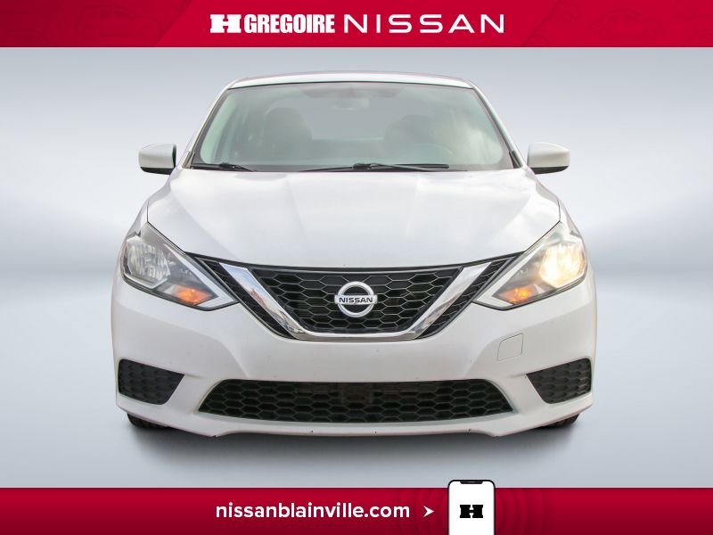 Nissan Sentra BR5472 | SV AUTO A/C GR ELECTRIQUE CAM RECUL BANC CHAUFFANT 2017 Blanc Laval - photo #1