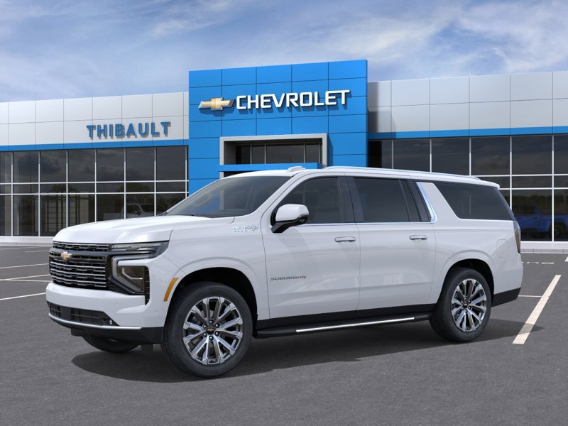 CHEVROLET Suburban High Country 4 portes 4RM 2026 BLANC POLAIRE, TRIPLE COUCHE Sherbrooke - photo #1