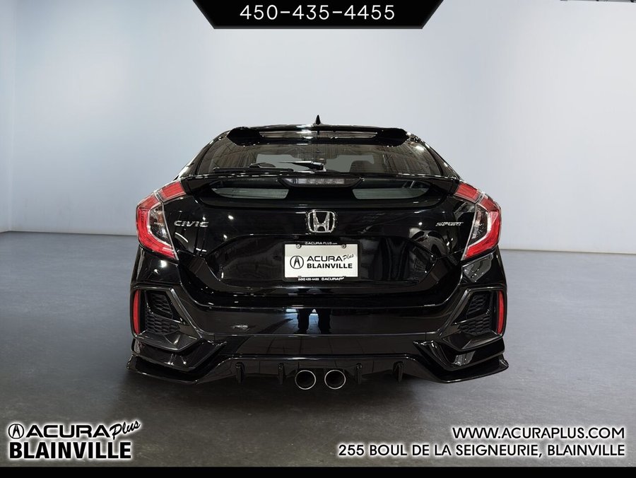 Honda Civic Hayon Sport 2020 Noir