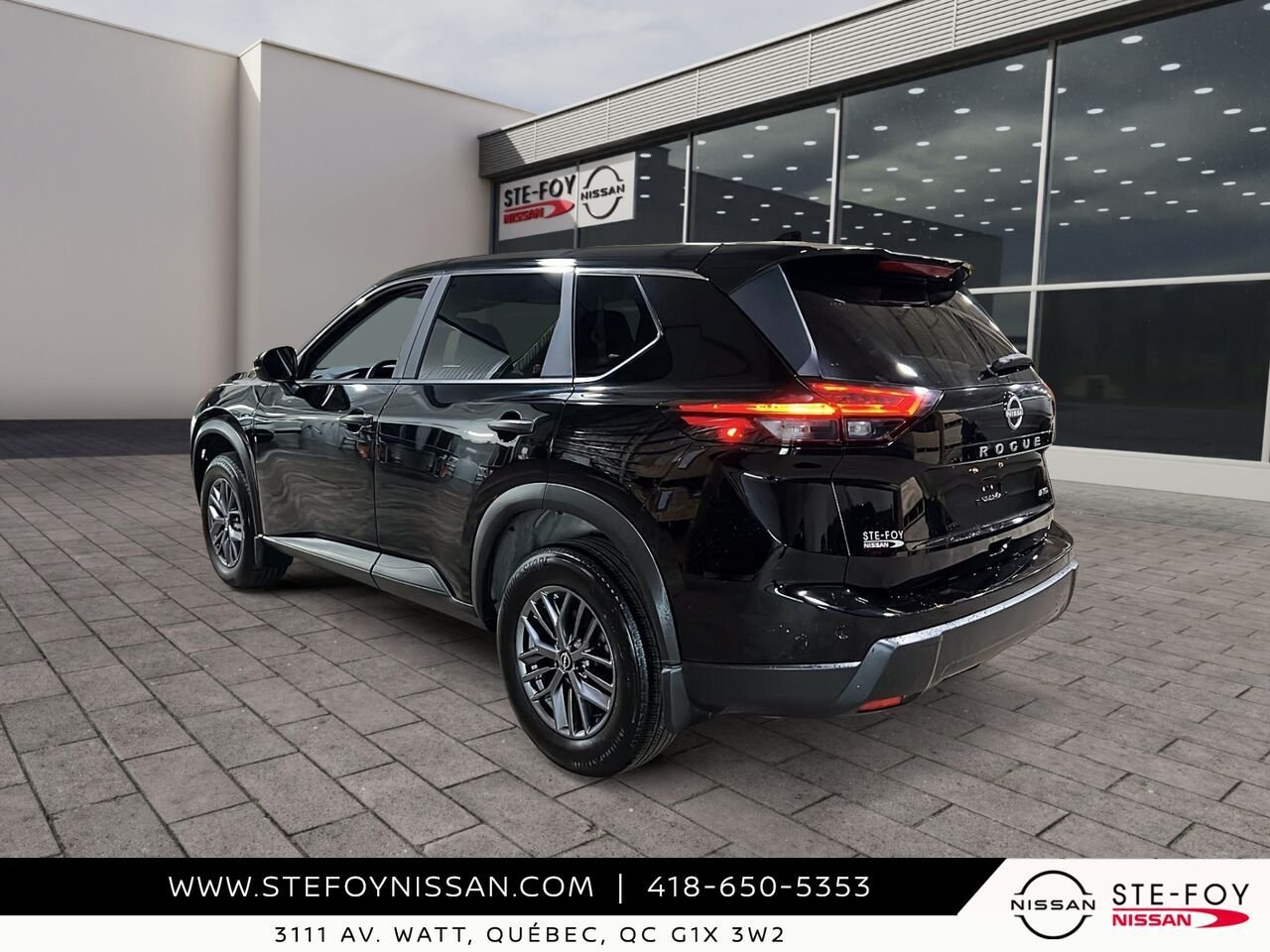 Nissan ROGUE S TRACTION INTEGRALE 2024 Noir Ste-Foy - photo #3