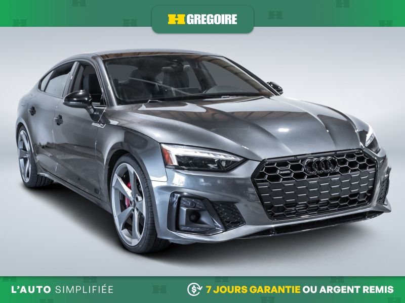 Audi A5 2022 Argent Blainville - photo #0