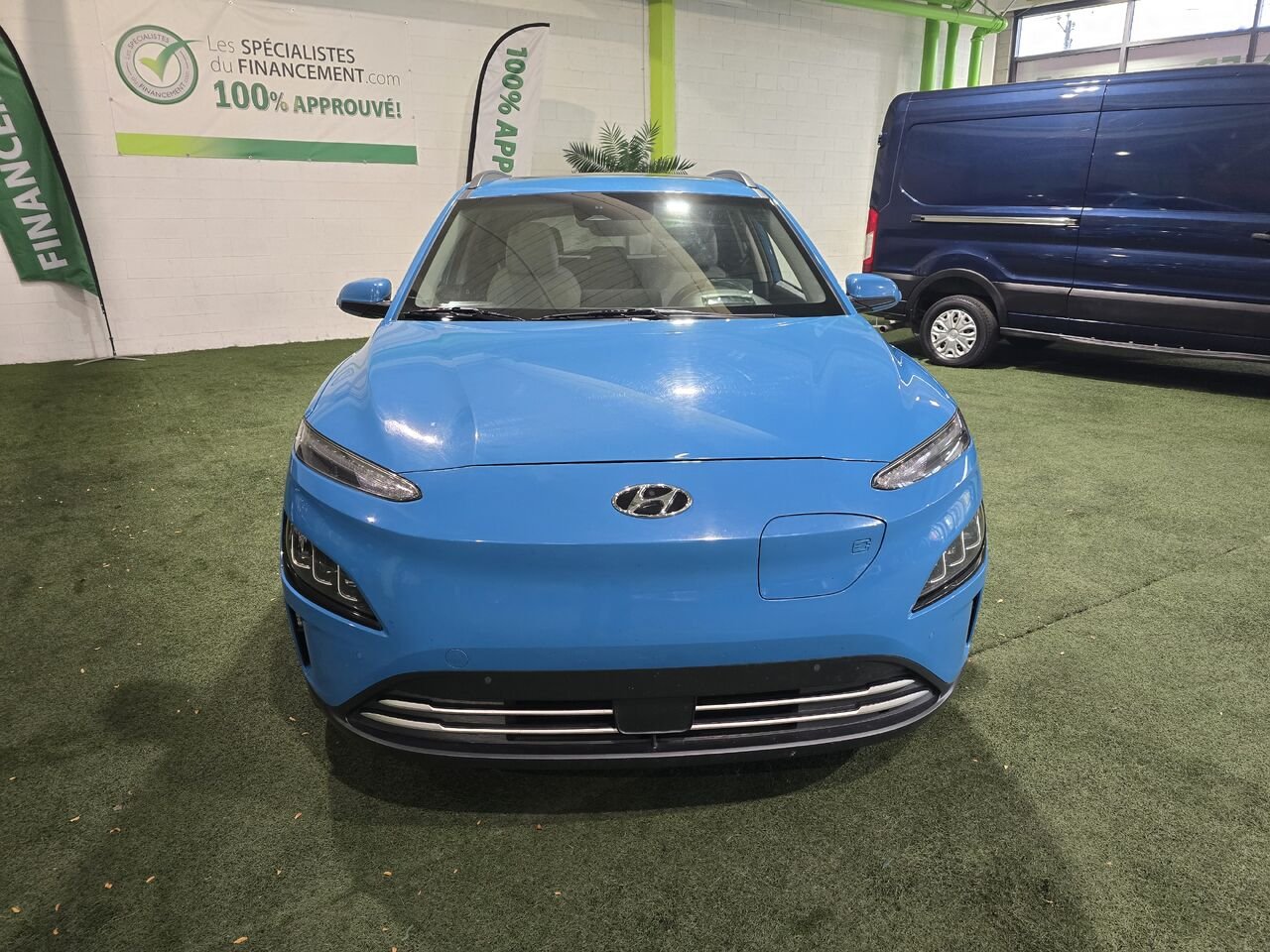 2023 Hyundai Kona Electric Blue  - photo #8
