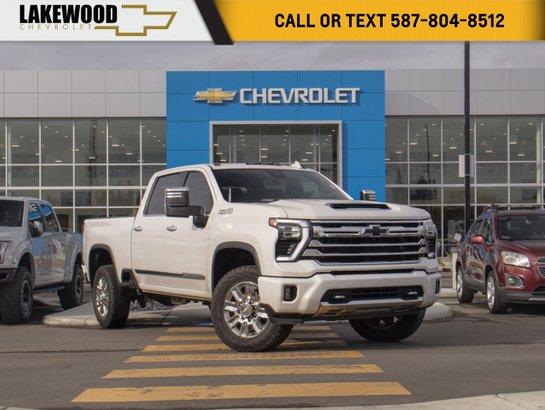 2024 Chevrolet Silverado 3500HD High Country 6.6L Duramax | Heated & Ventilated Leather Seats White