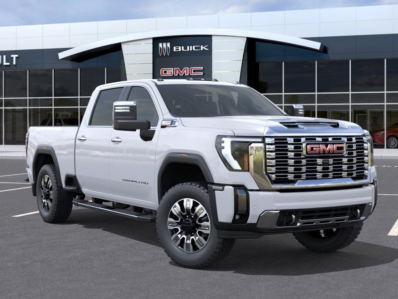 GMC Sierra 2500HD Denali cabine multiplace 4RM 159 po 2026 BLANC SOMMET Sherbrooke - photo #6